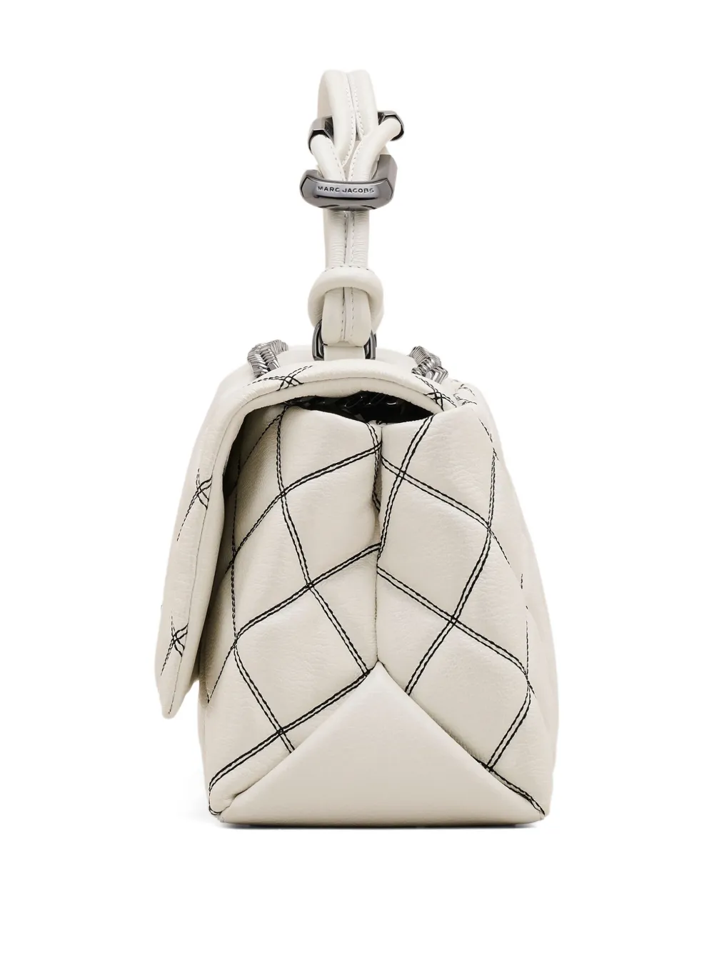 Marc Jacobs The Quilted schoudertas Beige