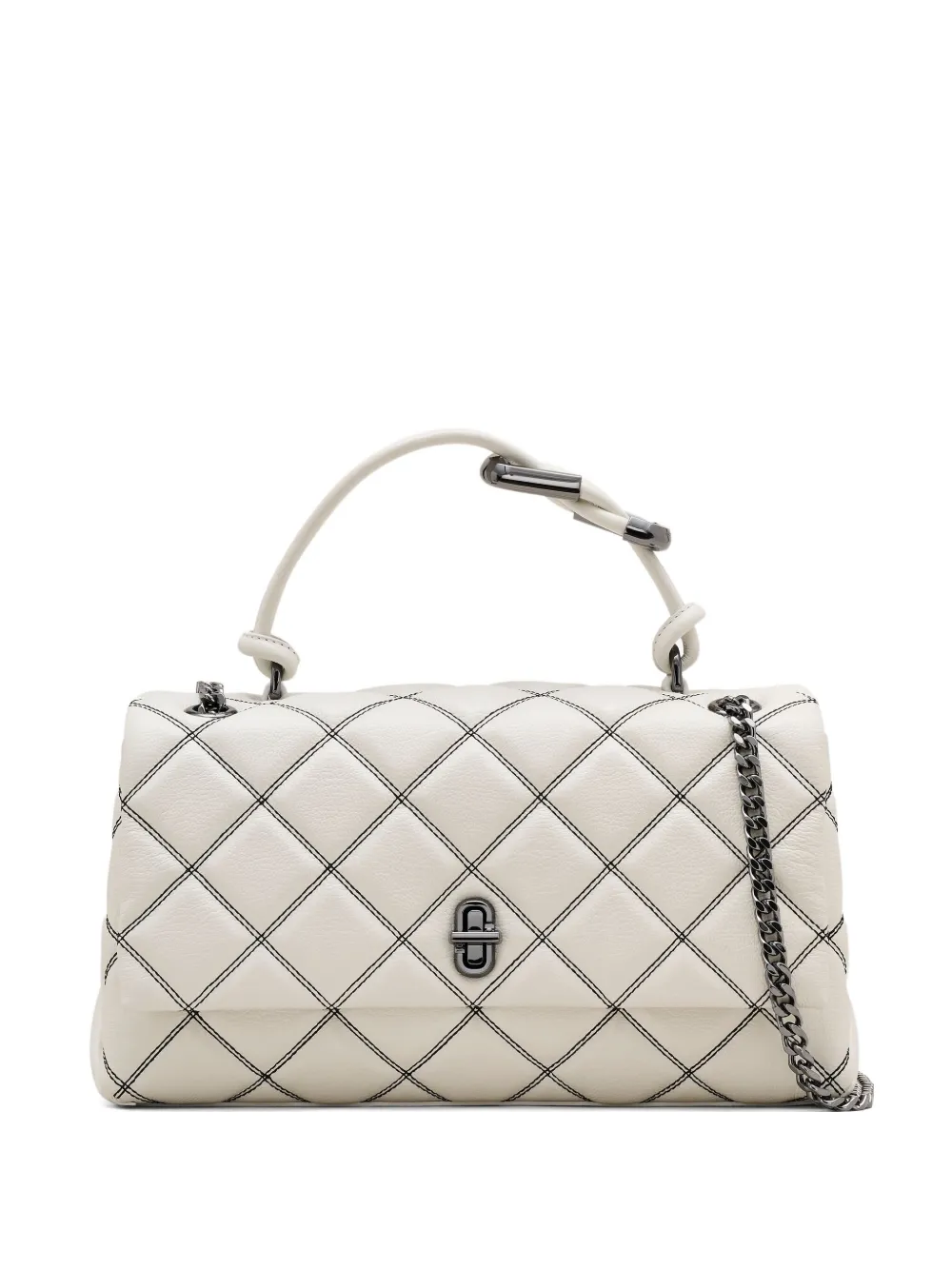 Marc Jacobs The Quilted ショルダーバッグ - ニュートラル Marc Jacobs The Quilted ショルダーバッグ - ニュートラル