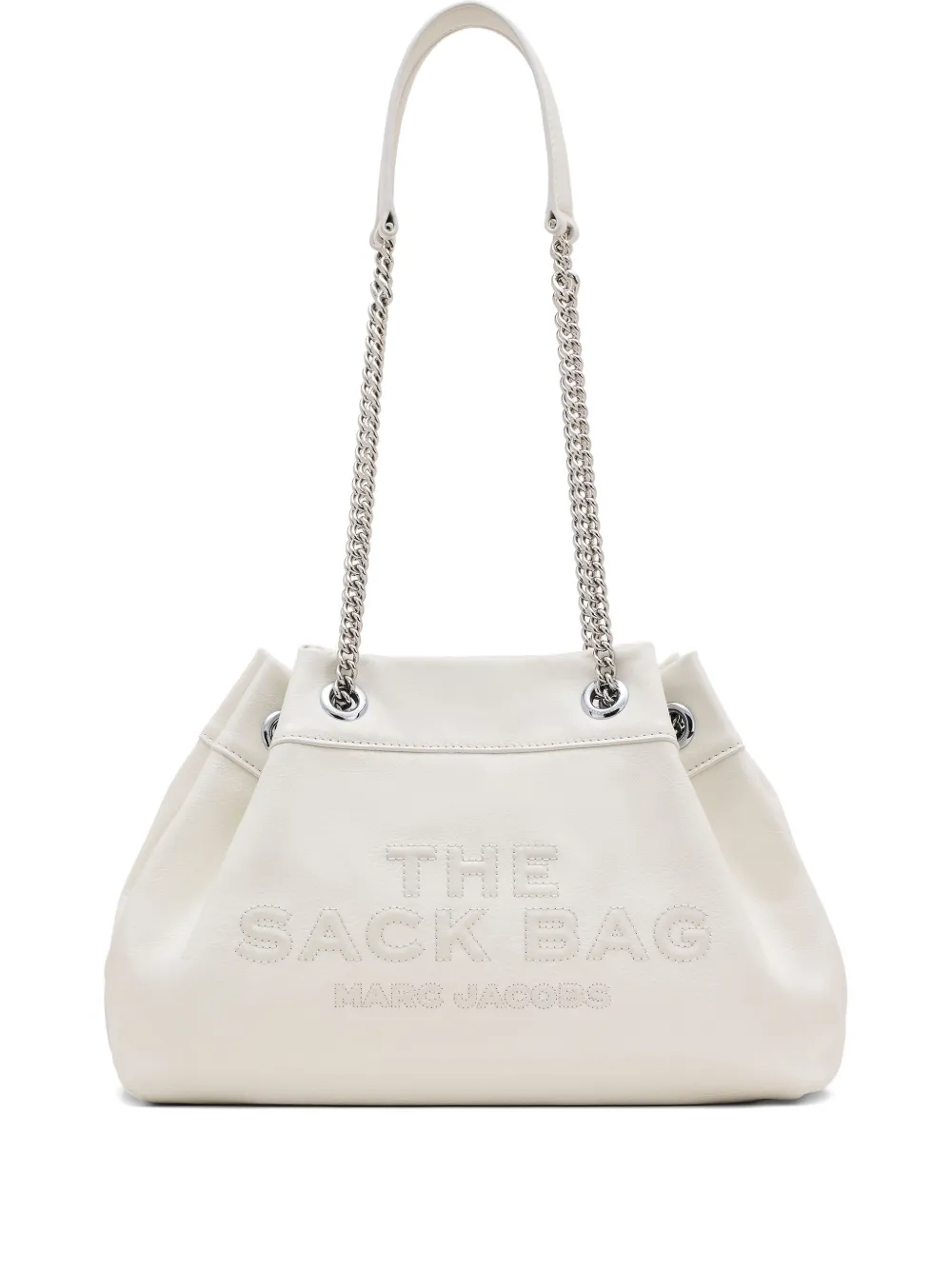 Marc Jacobs The Leather Chain Sack bag | blanco | Image 1