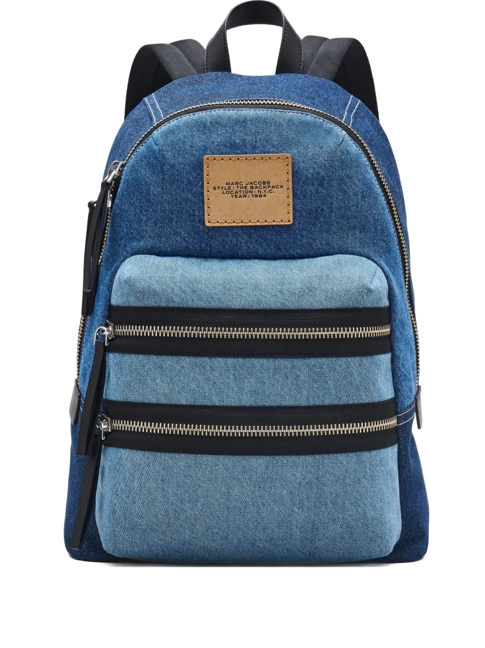 Marc Jacobs mochila The Colorblock Denim grande | azul | Image 1