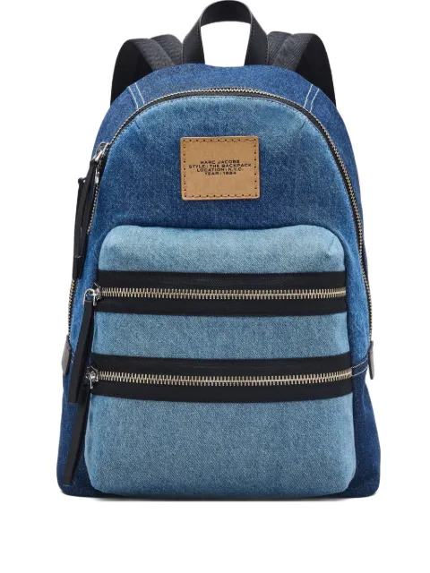 Marc Jacobs large The Colourblock Denim backpack
