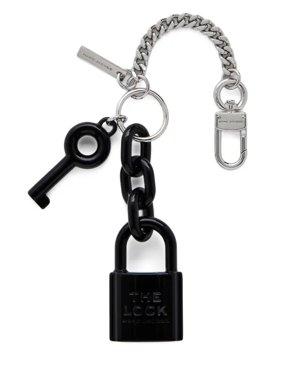 キーホルダー・キーリング MARC JACOBS Woman Key chain Black 2F3SCP005S07 001 Black The Nano Tote charm Marc Jacobs - women - MARC JACOBS