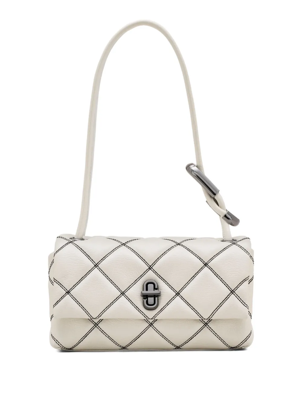 Marc Jacobs The Bi Colour キルティングレザーショルダーバッグ - ニュートラル Marc Jacobs The Bi Colour キルティングレザーショルダーバッグ - ニュートラル