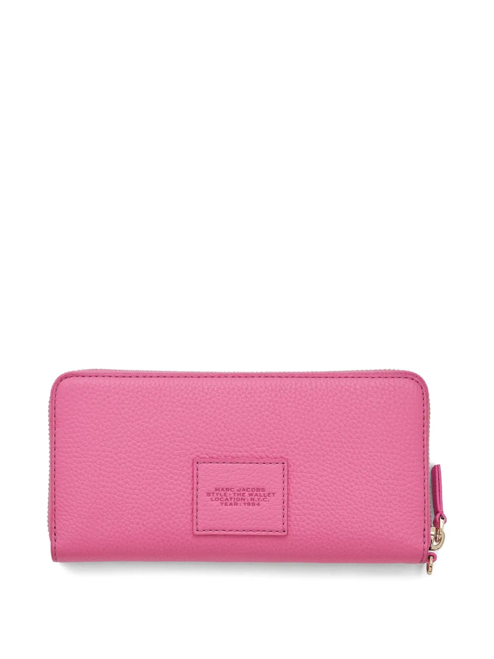 Marc Jacobs The Leather Continental Wallet - Roze