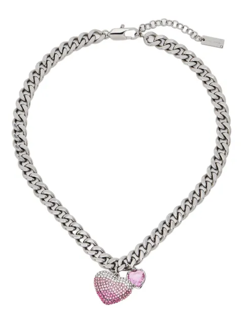 Marc Jacobs The Pave Ballon Heart necklace