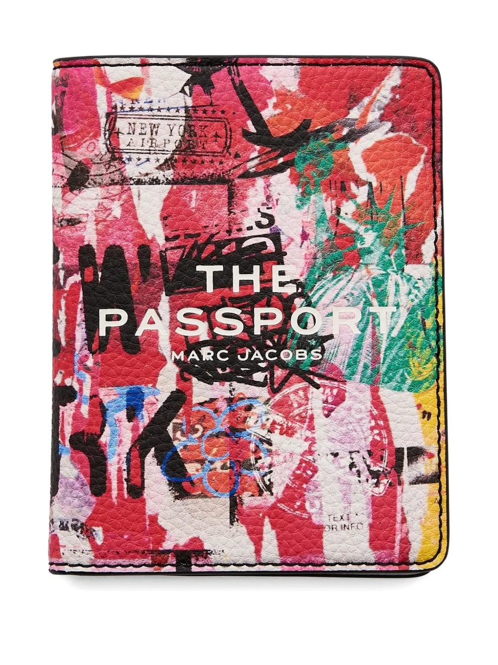 The Fraffiti Leather Passport case