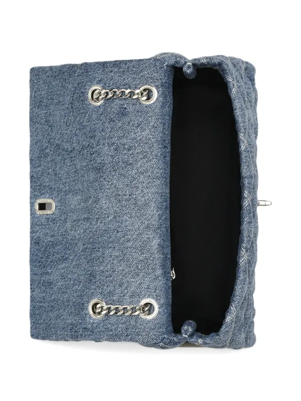 Marc Jacobs The Quilted Denim Shoulder Bag | Blue | FARFETCH