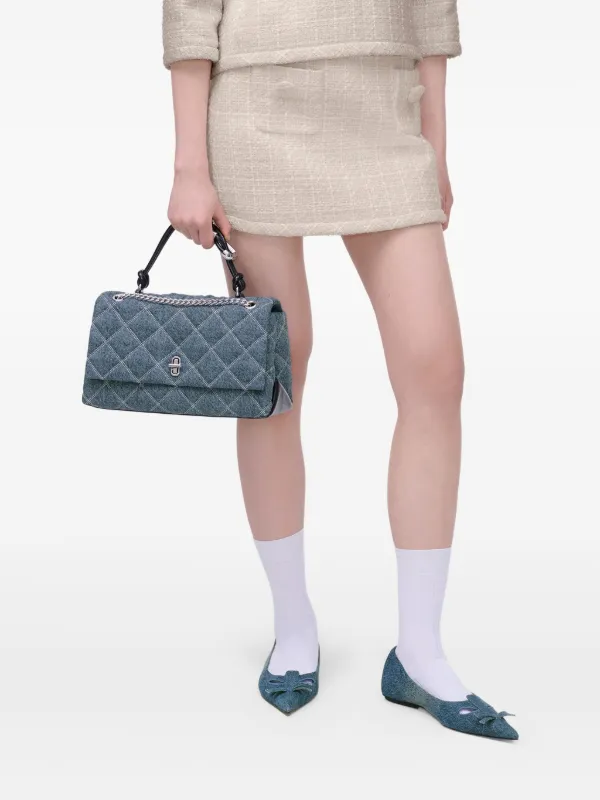 taffeta-panel midi dress