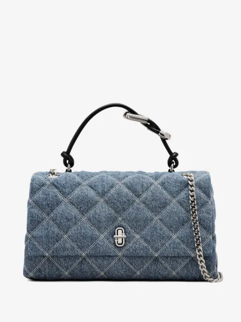 Marc Jacobs 퀼티드 데님 숄더 백