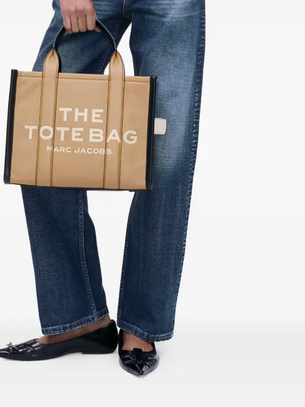 Marc Jacobs The Colorblock Medium Tote Bag | Neutrals | FARFETCH