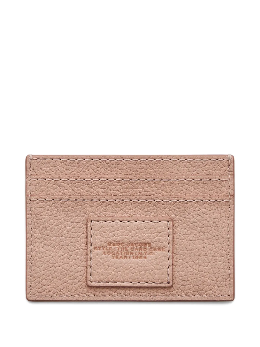 Marc Jacobs The Leather Cardcase - Roze