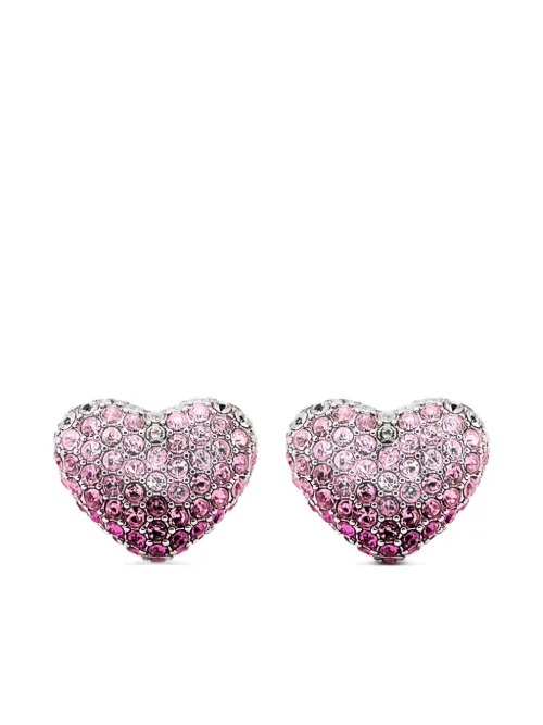 Boucles d'oreilles The Pavé Balloon Heart - Marc Jacobs - Modalova