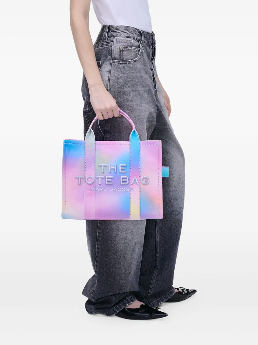 Marc Jacobs Medium The Airbrush shopper Blauw