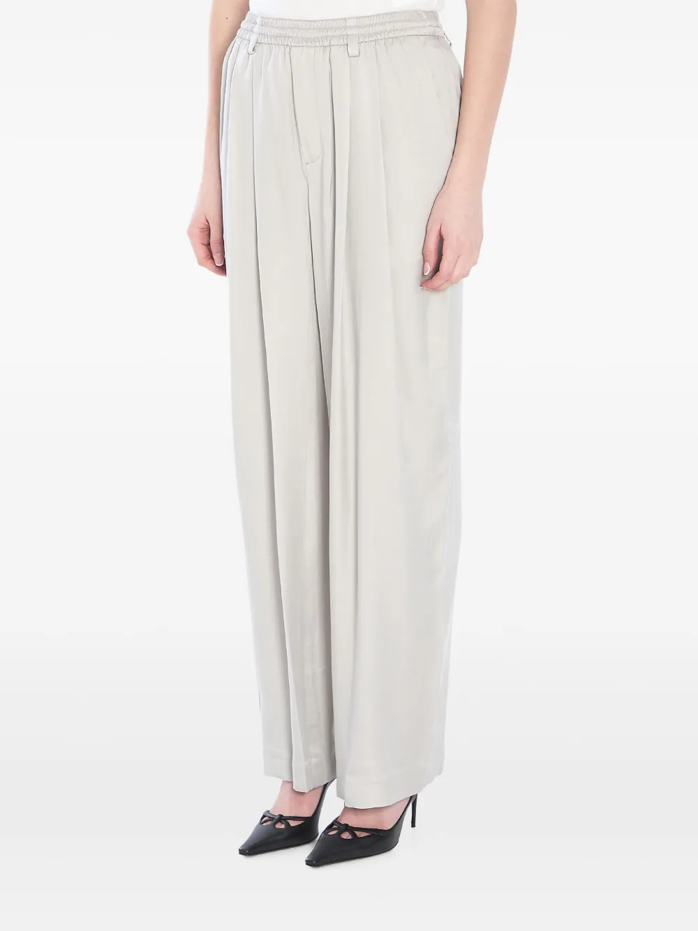 Alexander Wang turn-down trousers - Beige