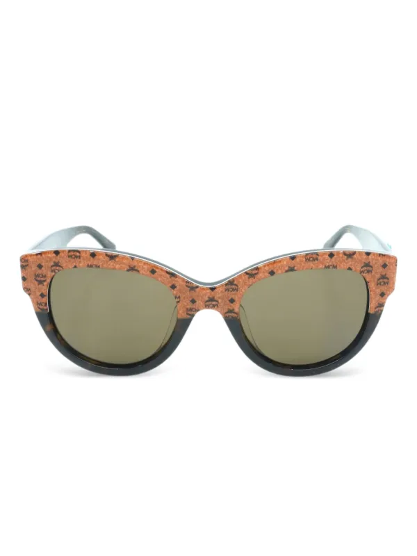 MCM エムシーエム サングラス アイウエア キャットアイ レディース Universal Fit Cat-Eye Sunglasses Black | MCM ®US