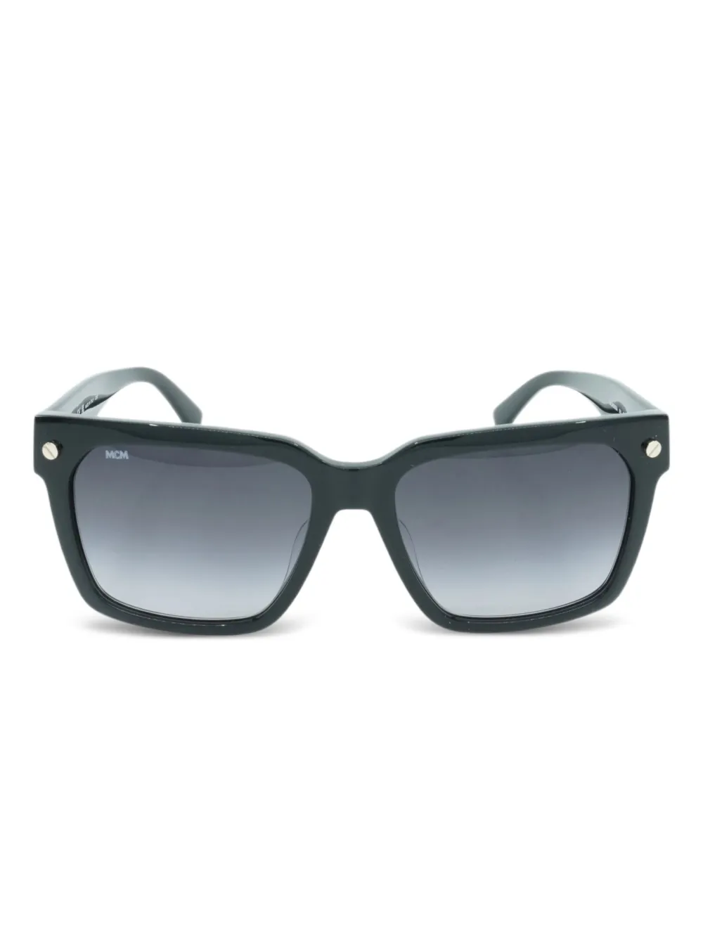 Mcm Square-frame Sunglasses In Black