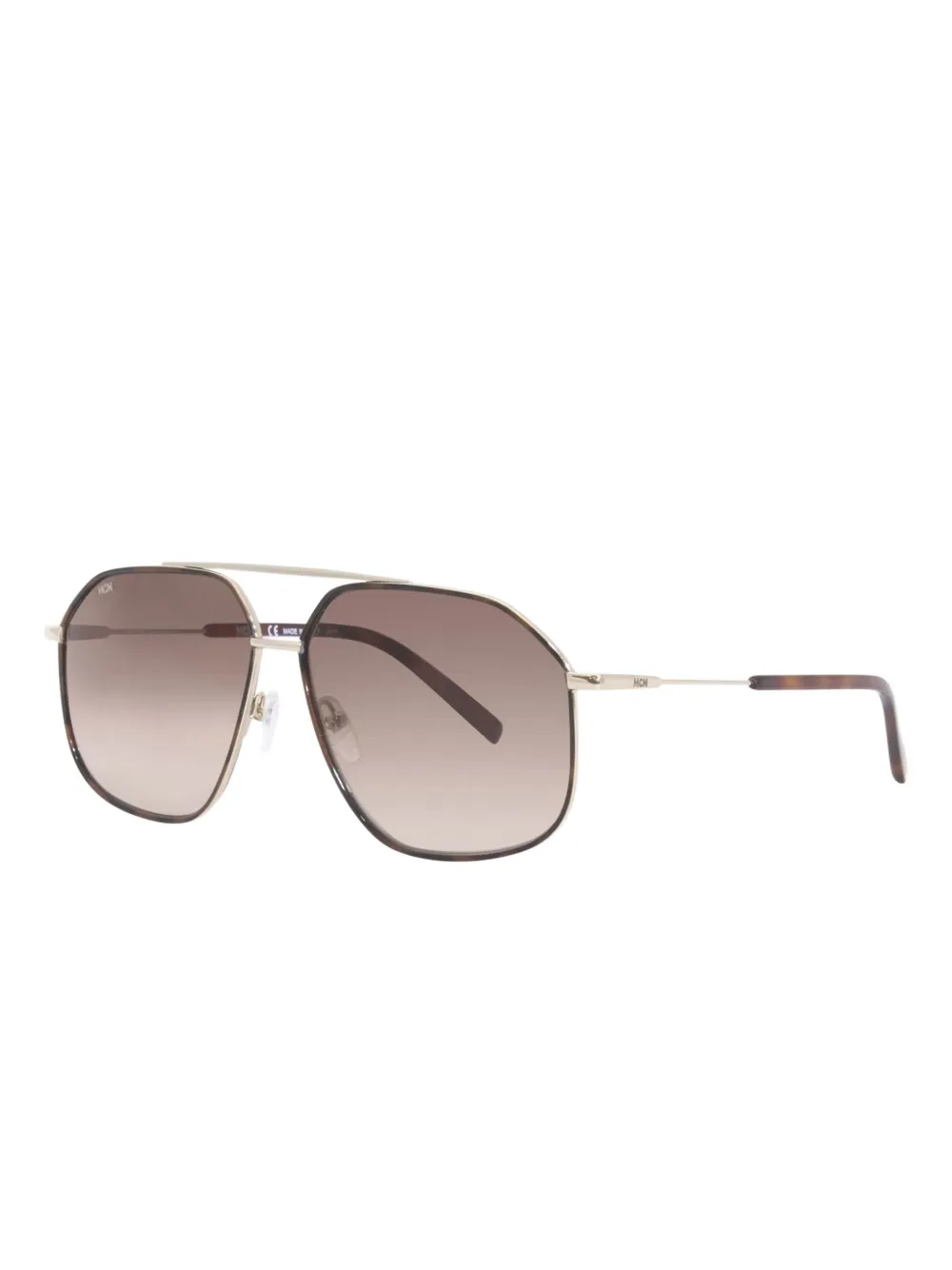 Mcm Pilot-frame Sunglasses In Brown