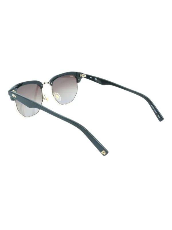 MCM gold-detail Geometric Sunglasses | Black | FARFETCH display picture 3