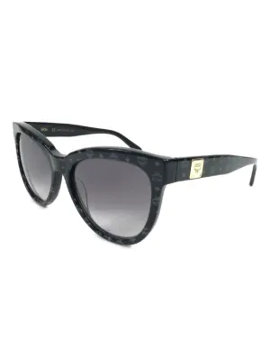 MCM Monogram cat-eye Sunglasses | Black | FARFETCH