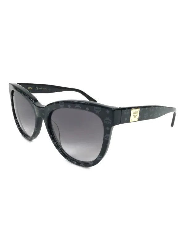 MCM Monogram cat-eye Sunglasses | Black | FARFETCH