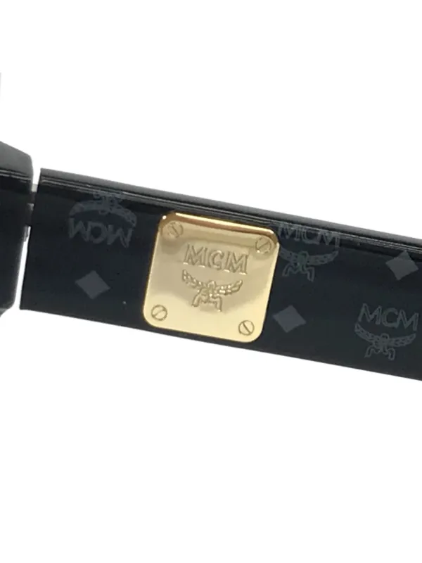 MCM Monogram cat-eye Sunglasses | Black | FARFETCH