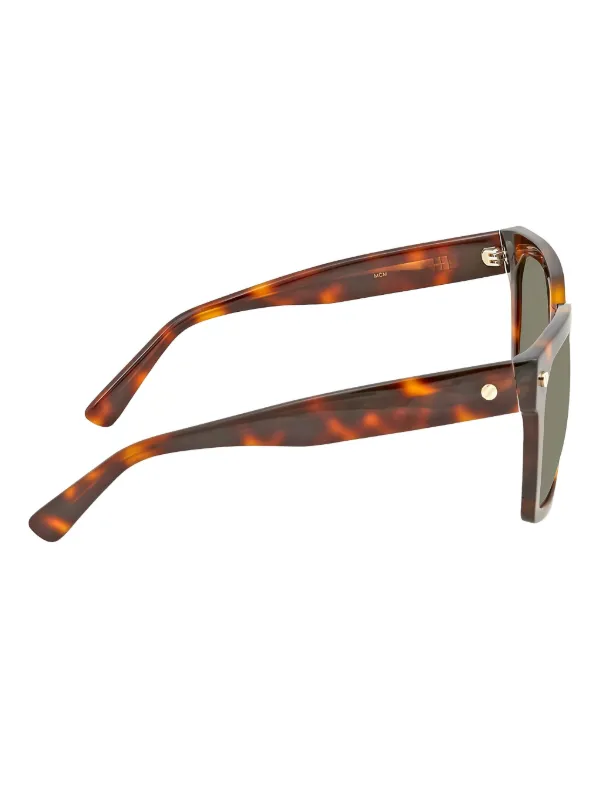 MCM Tortoiseshell Square Sunglasses with Brown Lenses 29063042_61294510_600.jpg main image 2