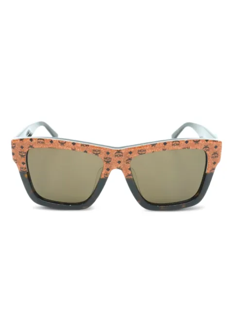 MCM logo-plaque square-frame sunglasses