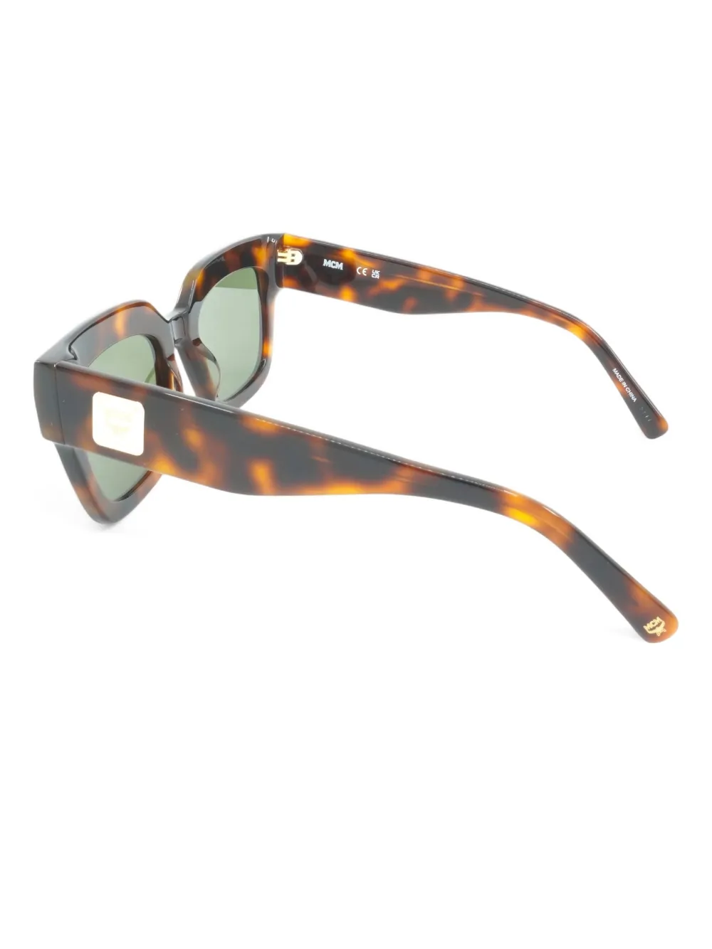 Mcm Tortoiseshell Square-frame Sunglasses In Brown