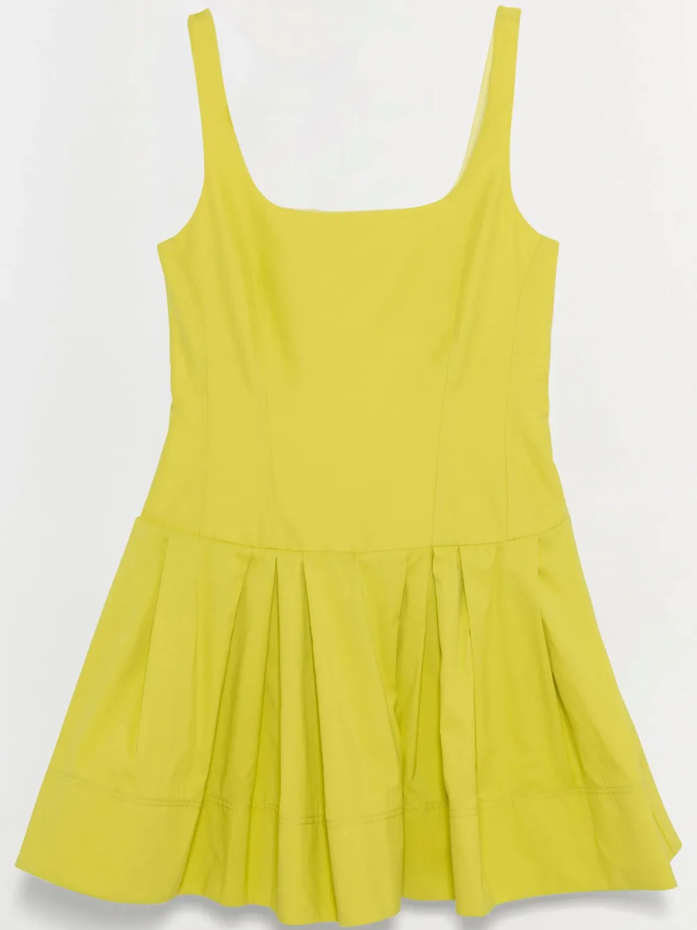 Simkhai Lucy Mini Dress In Yellow