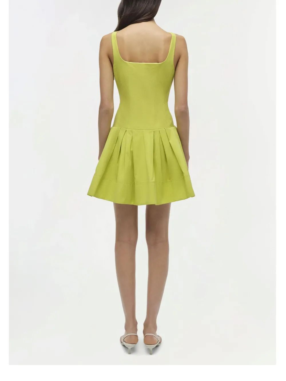 Simkhai Lucy Mini Dress In Yellow