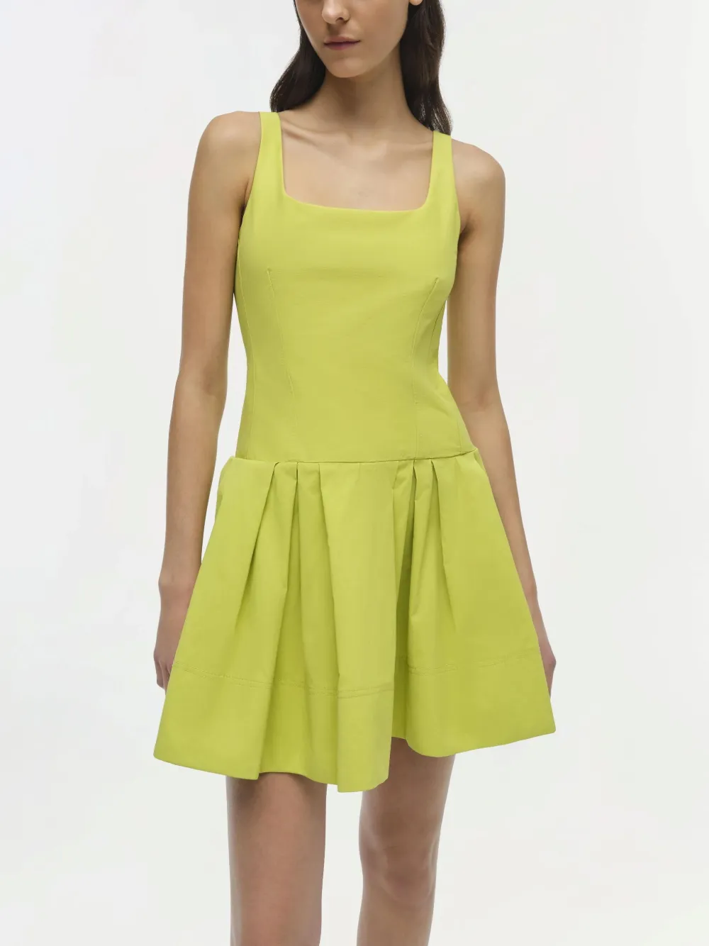Simkhai Lucy Mini Dress In Yellow