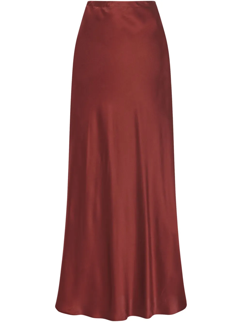 Rosetta Getty Bias Maxi Skirt In Red