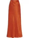 Rosetta Getty bias maxi skirt - Orange