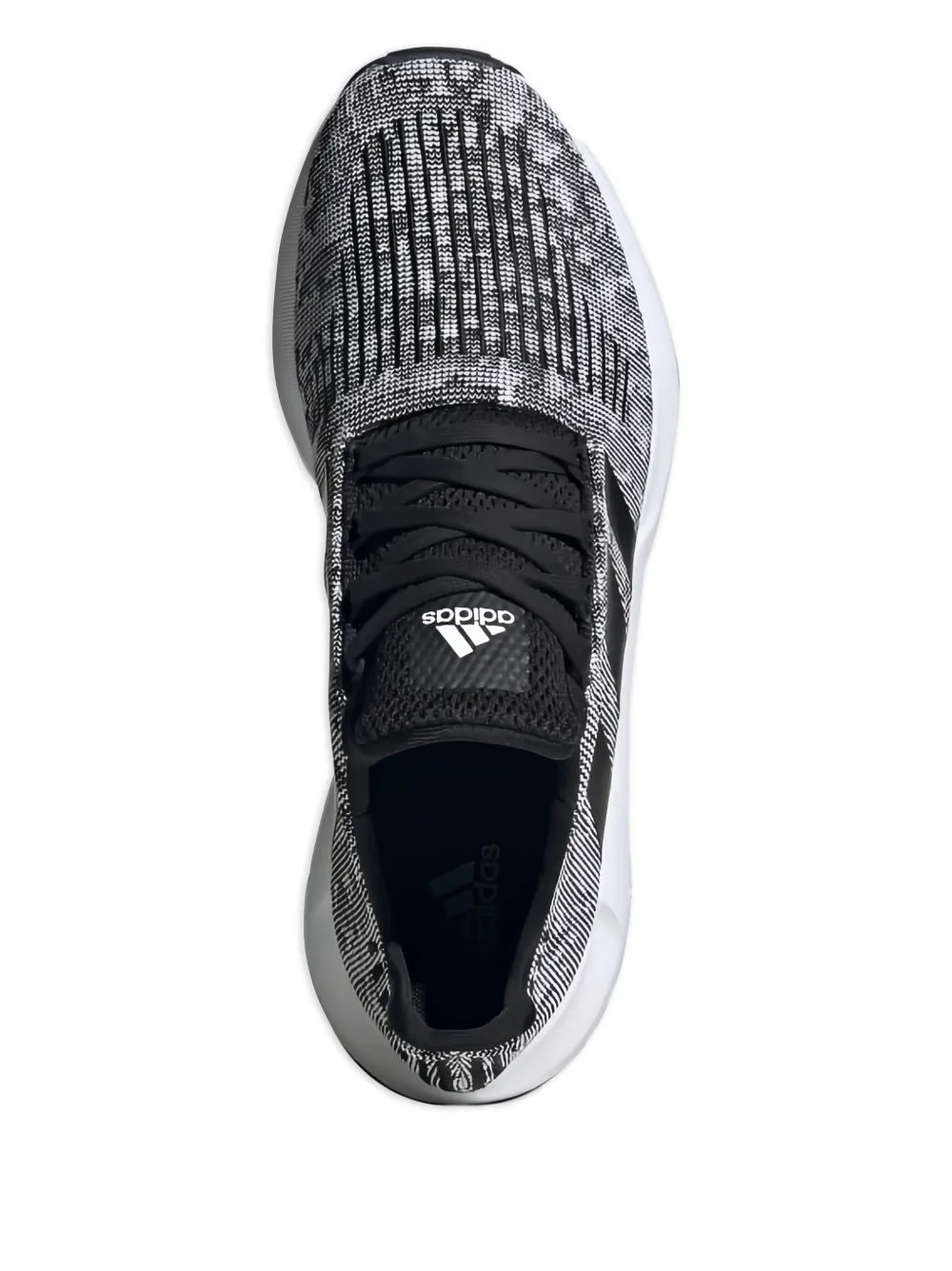 adidas Swift Run 1.0 "Core Black Core Black Cloud White" sneakers Zwart