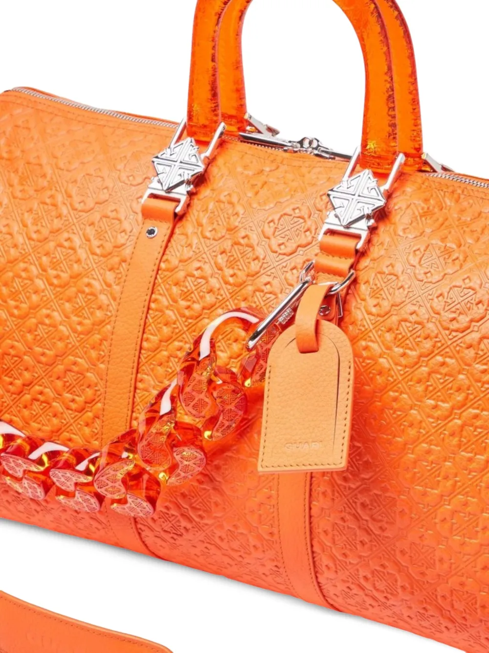 GUAPI Monogram Duffle Bag | Orange | FARFETCH