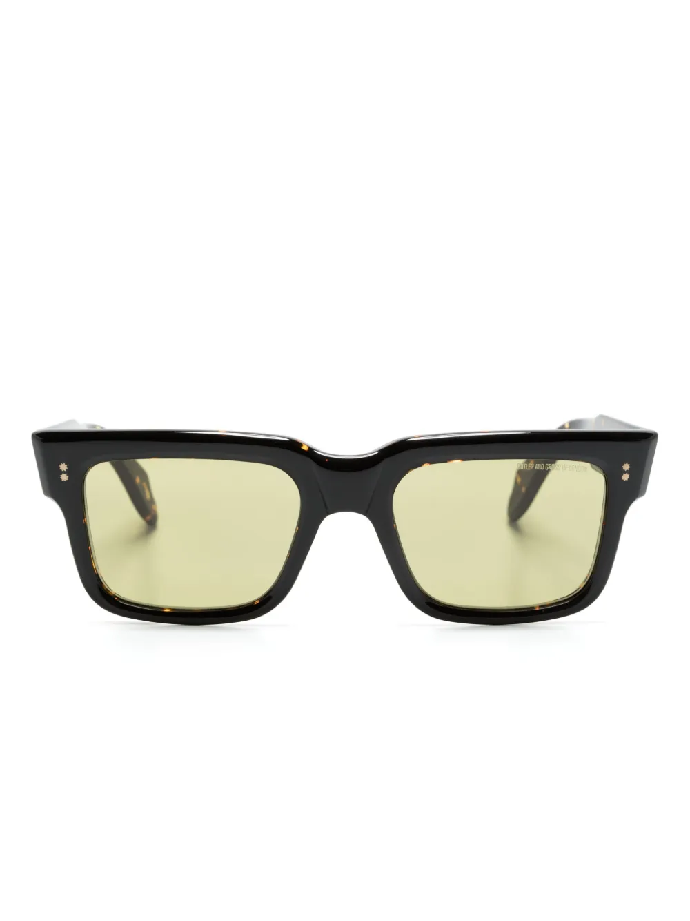 Cutler & Gross Occhiali da sole 1403 squadrati - Marrone