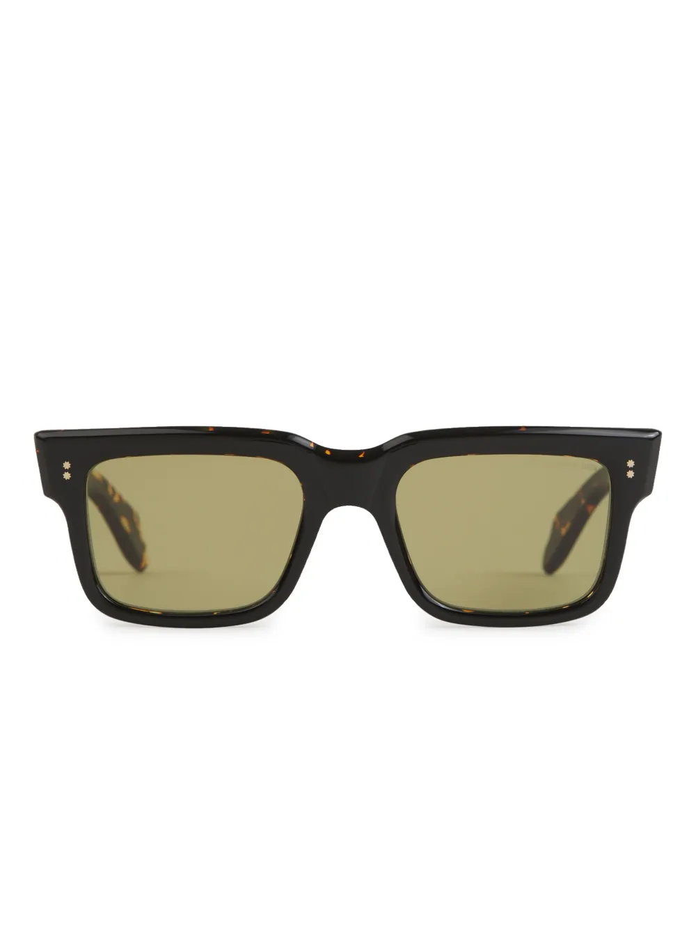 Cutler & Gross Zonnebril met vierkant montuur Bruin
