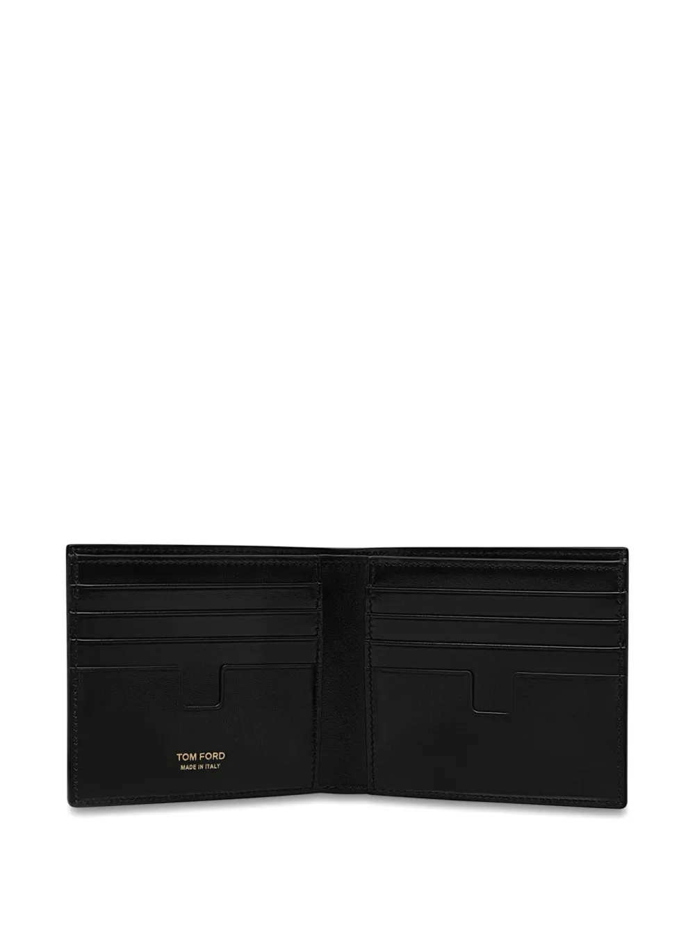 TOM FORD Portemonnee met logoplakkaat Bruin