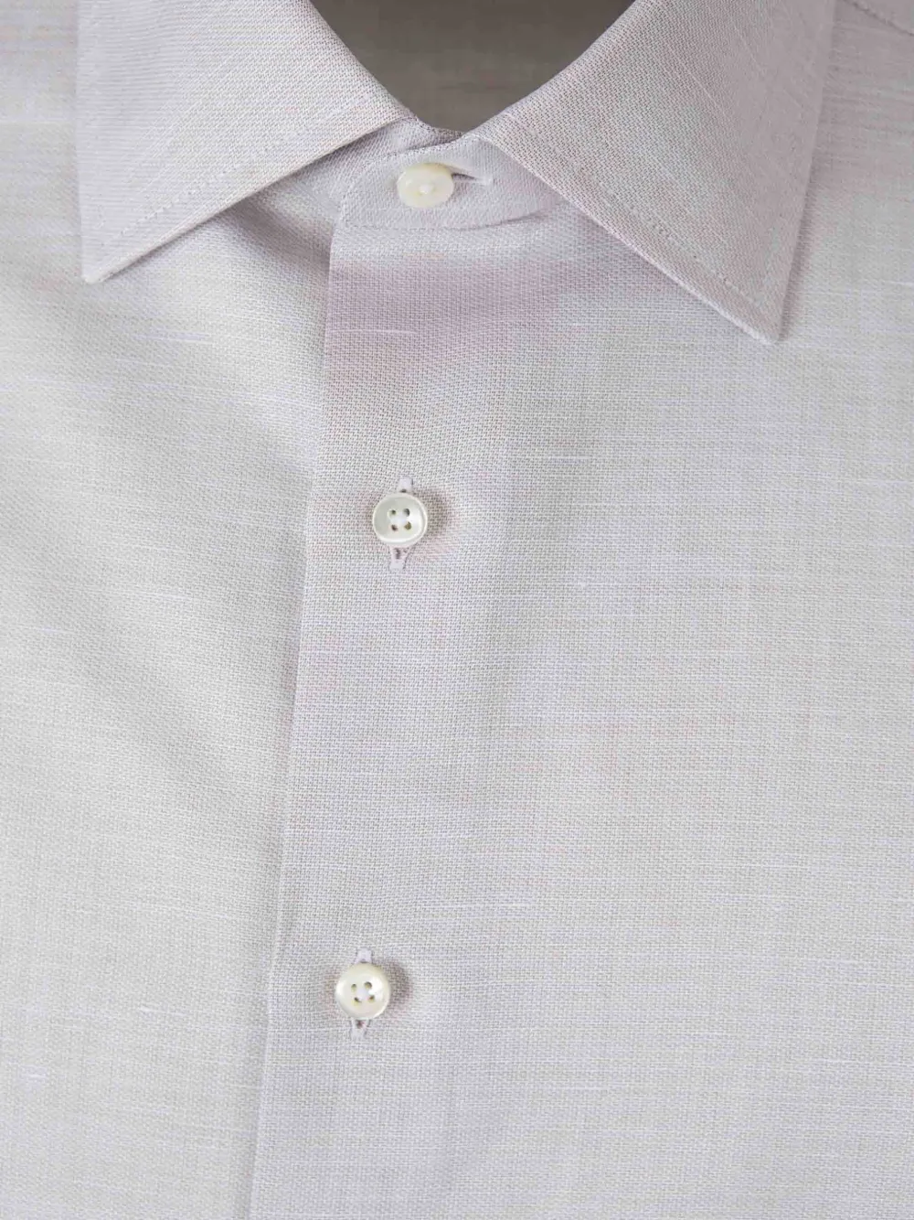 Canali Katoenen overhemd Beige
