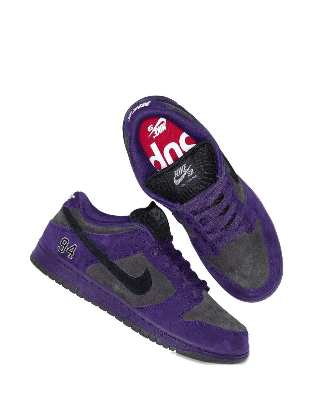 Nike SB Dunk Low "Supreme Ink" sneakers Paars