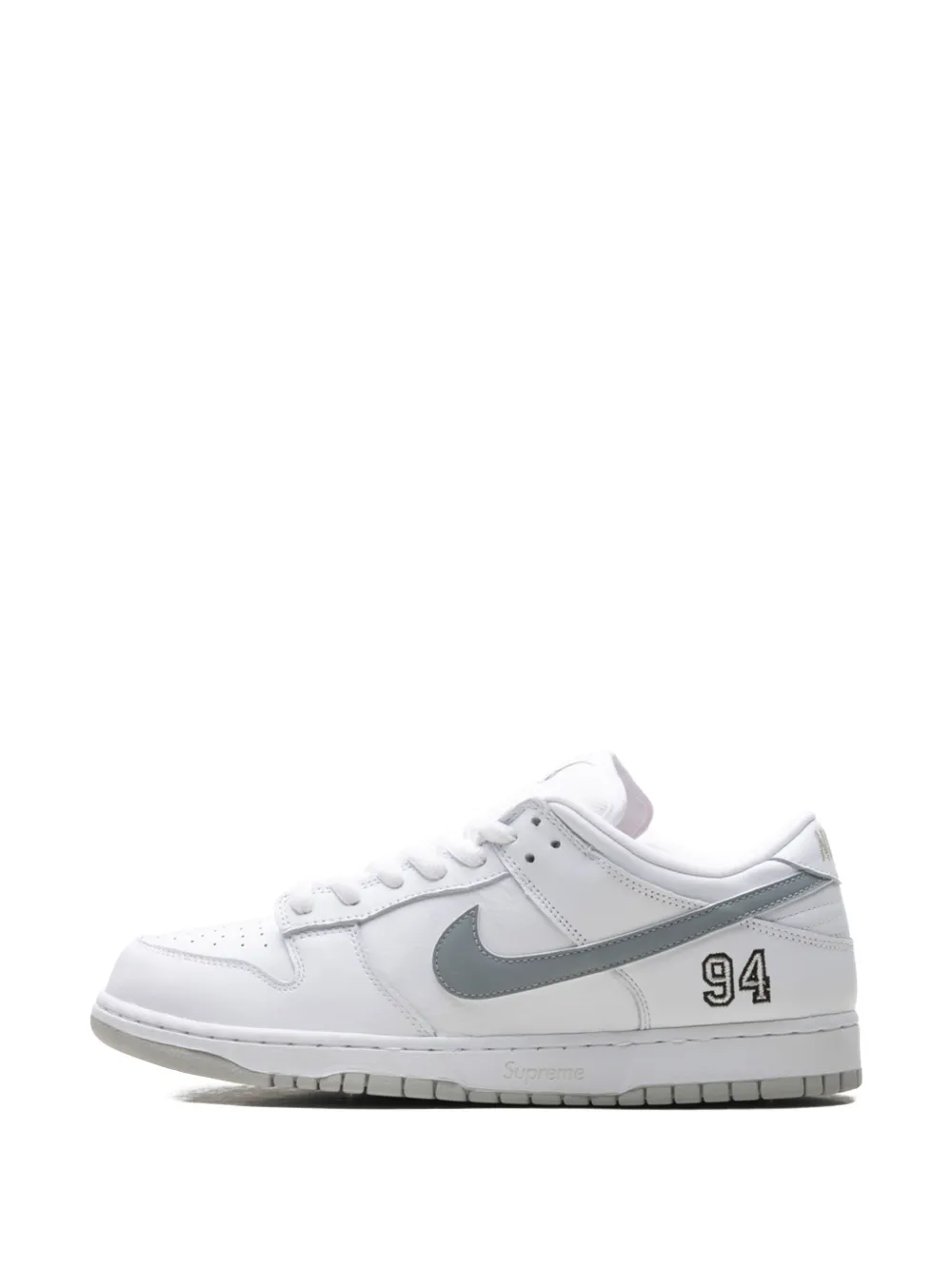 Nike SB Dunk Low "Supreme White" sneakers