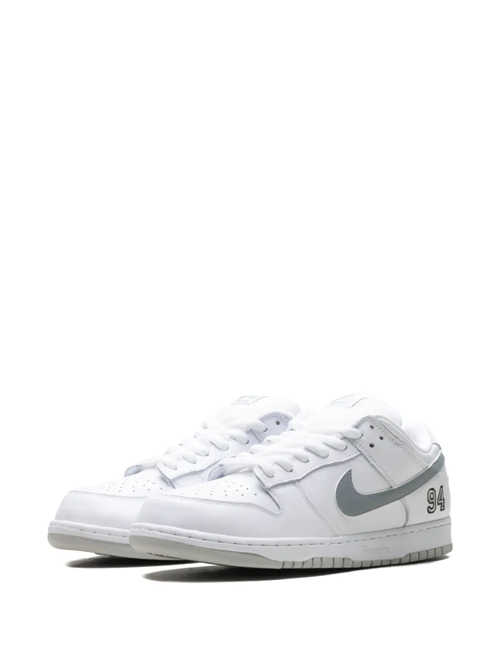 Nike SB Dunk Low "Supreme White" sneakers