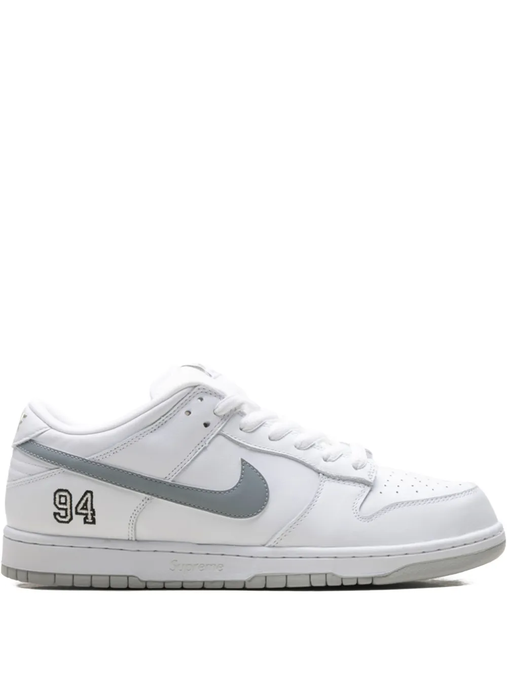 Nike SB Dunk Low "Supreme White" sneakers