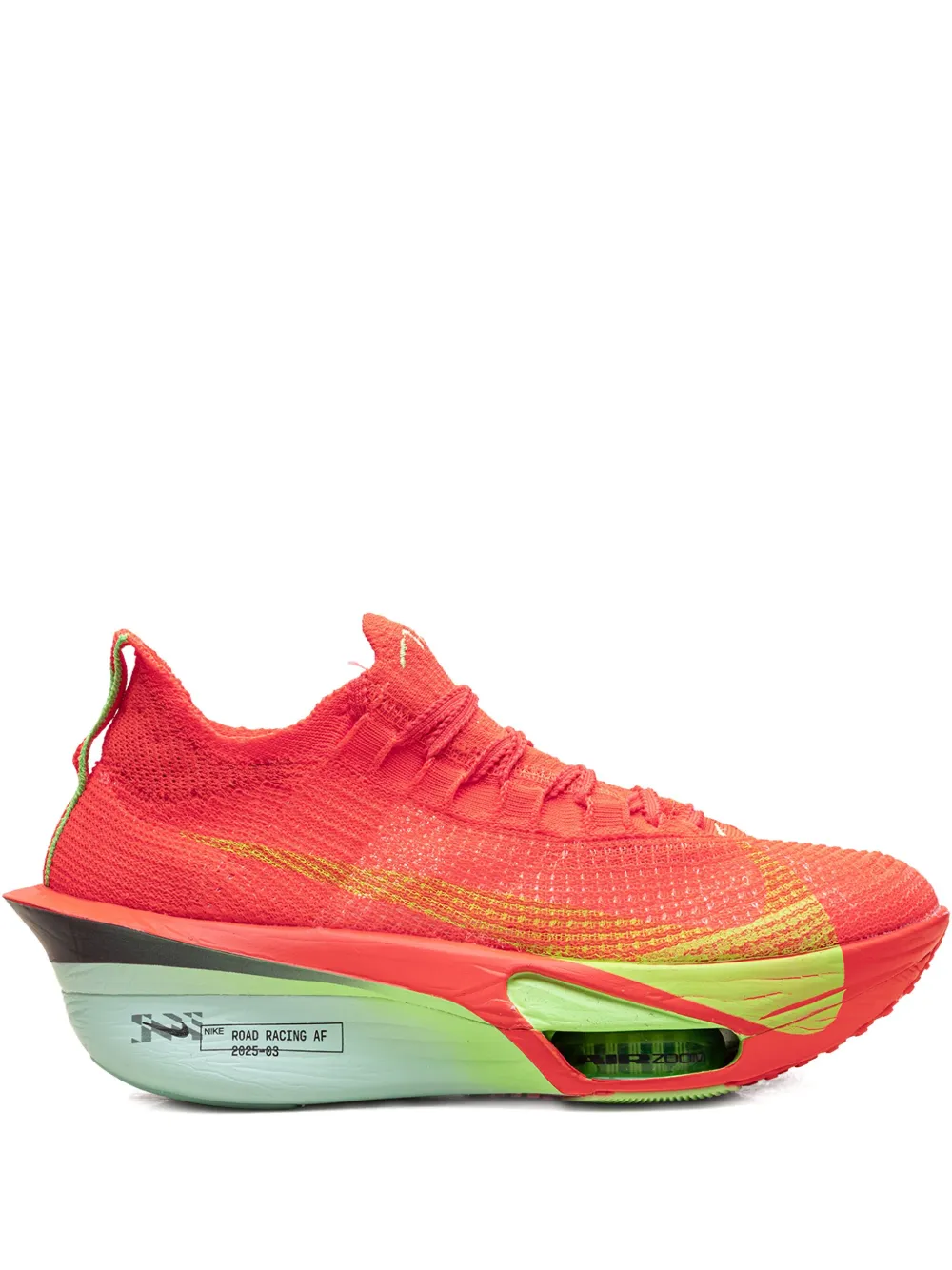 Nike ZoomX AlphaFly 3 "Bright Crimson Cave Purple Lime Blast Mint Foam Sunset Tint Green Strike" sneakers Rood