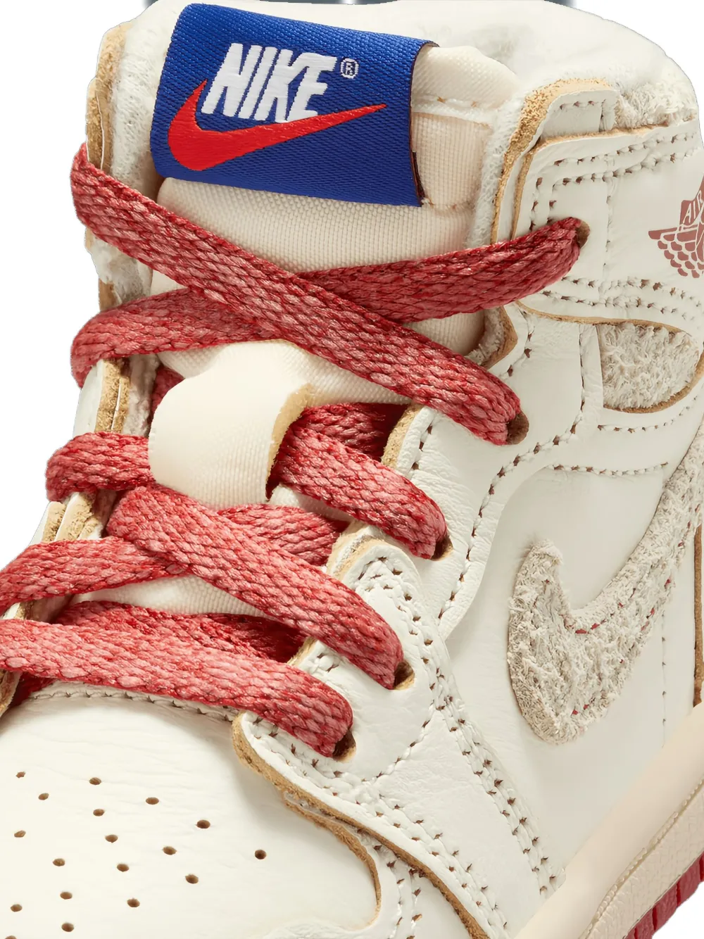 Jordan Kids Air Jordan 1 "Sail Light Bone" sneakers Neutrals