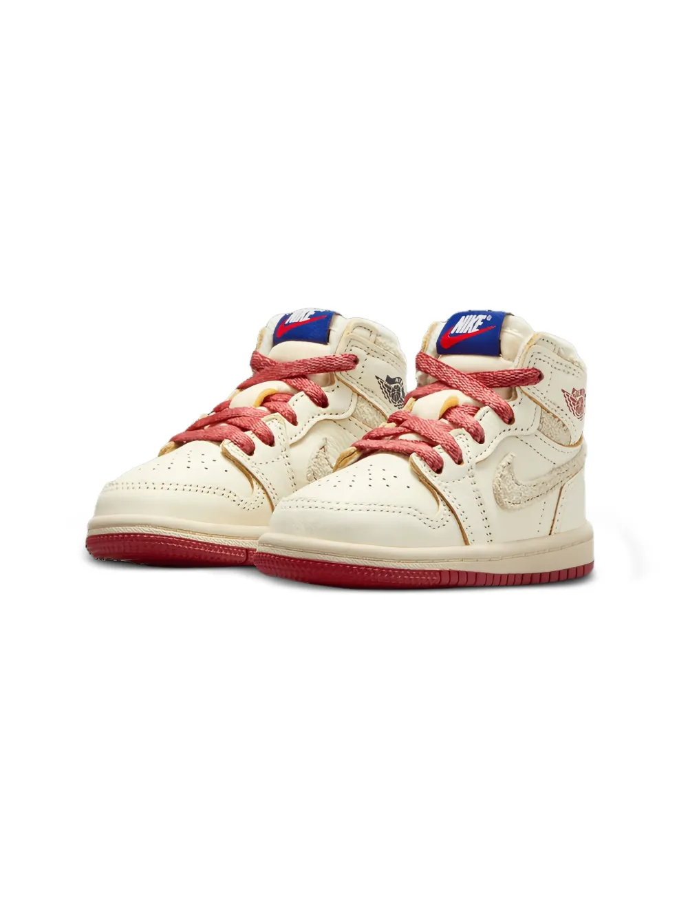 Jordan Kids Air Jordan 1 "Sail Light Bone" sneakers Neutrals