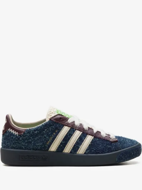 adidas x Brain Dead Forest Hills three-stripe sneakers