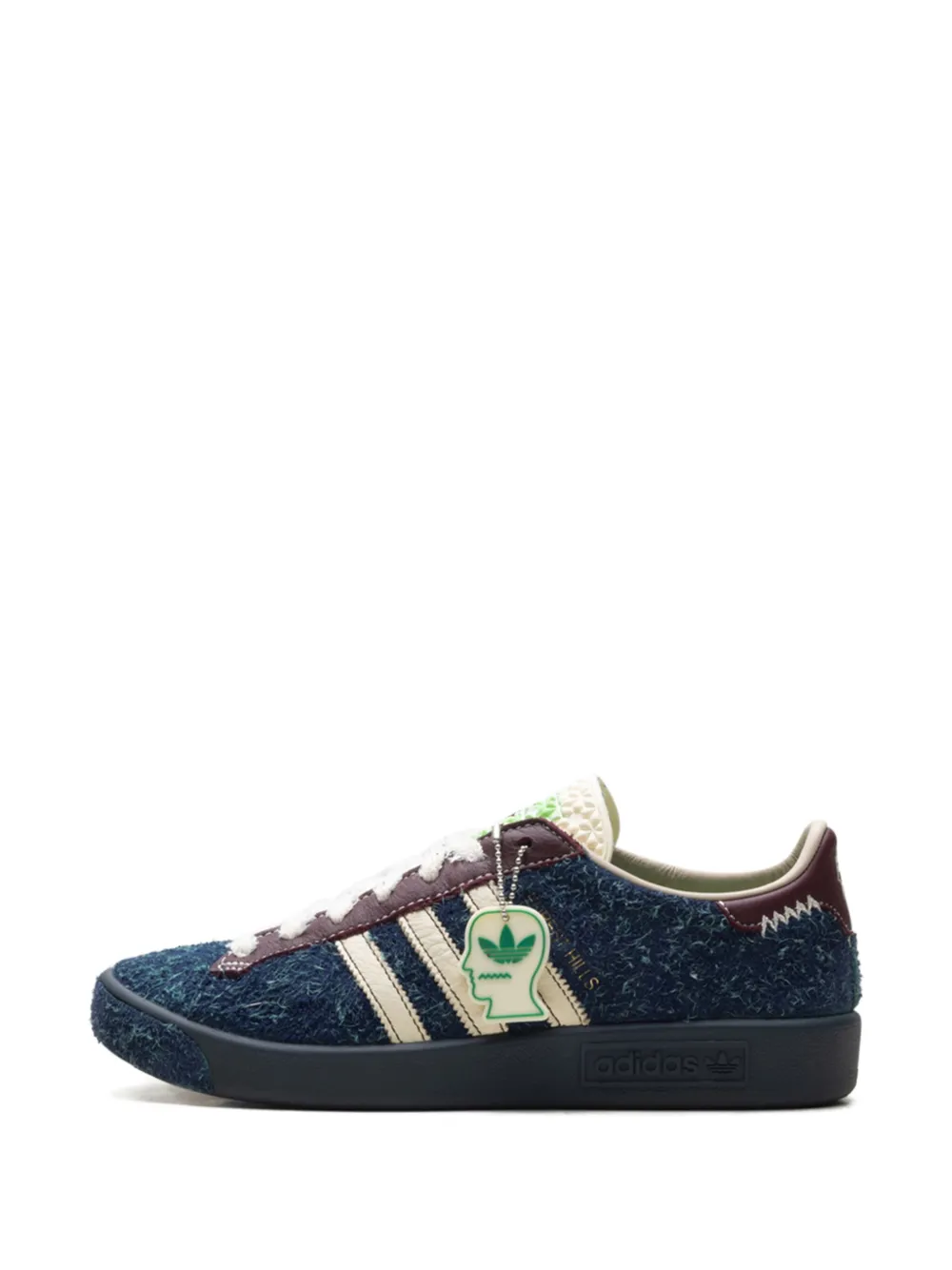 adidas x Brain Dead Forest Hills sneakers met drie strepen Groen