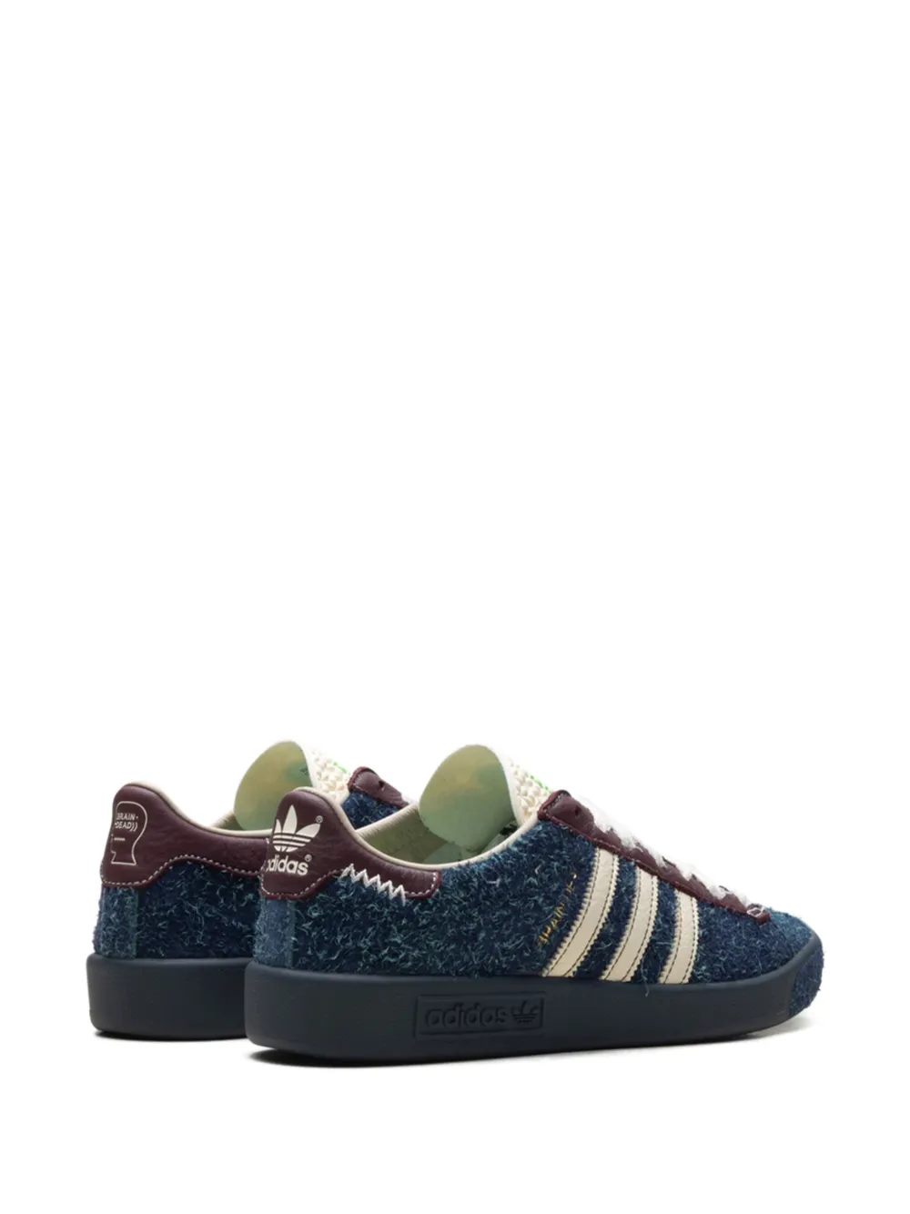 adidas x Brain Dead Forest Hills sneakers met drie strepen Groen