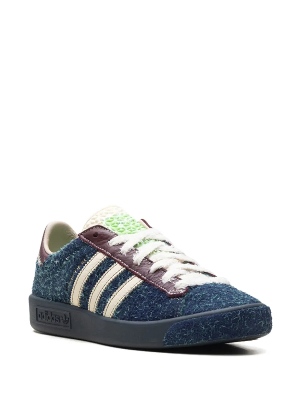adidas x Brain Dead Forest Hills sneakers met drie strepen Groen